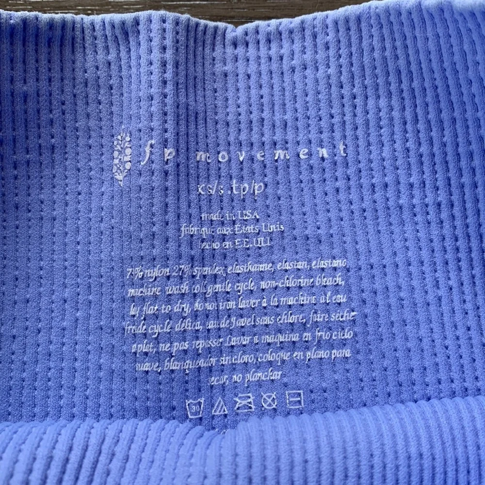 NWOT! FP Free People Movement Happiness Runs Ultra High Rise Leggings Sz XS/S - Picture 7 of 7